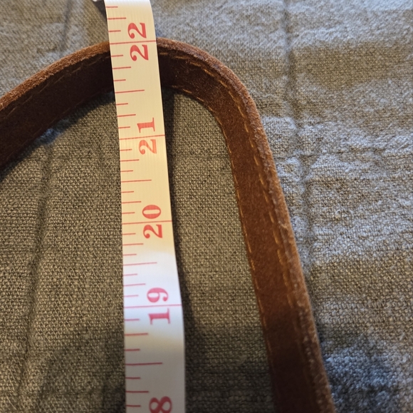 Madewell 1937 Camden Crossbody Bag in Blue Suede - Picture 12 of 12